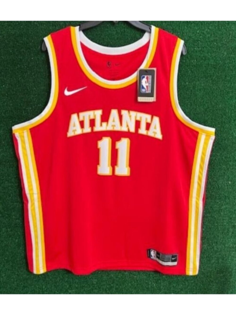 Men's Nike NBA Swingman Jersey Trae Young Atlanta Hawks Icon CN8007-661 Size 2XL